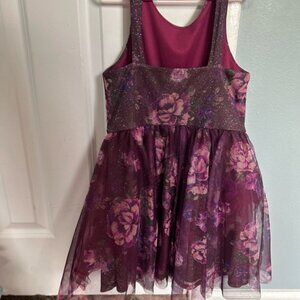 Floral Glitter Dress